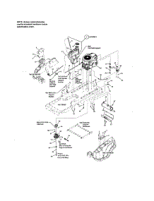 Engine - B&S, 26Hp, V-Twin parts for Murray Rear-Engine Riding Mower RZT26520 (2691079) from AppliancePartsPros.com