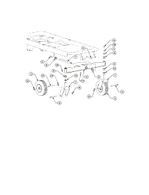 Front Axle parts for Troy-Bilt Rear-Engine Riding Mower RZT50 from AppliancePartsPros.com