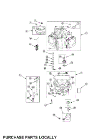 Crankcase / Breather / Governor parts for Troy-Bilt Rear-Engine Riding Mower RZT50 from AppliancePartsPros.com