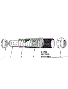 S-1700 Suction Strainer parts for Delavan Farming S-2000 from AppliancePartsPros.com