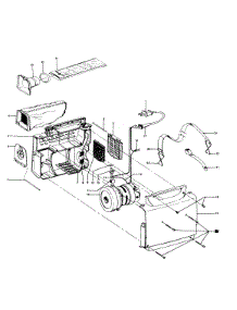 Mainhousing parts for Hoover Canister Vacuum S1075 from AppliancePartsPros.com