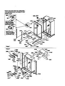 Ladders And Light Shields parts for Amana Side-By-Side Refrigerator S148DA01-P1305602W from AppliancePartsPros.com