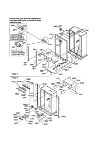 Ladders / Light Shields parts for Amana Side-By-Side Refrigerator S148DA03-P1305601W from AppliancePartsPros.com