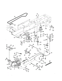 Drive parts for Weedeater Front-Engine Lawn Tractor S165H42A from AppliancePartsPros.com