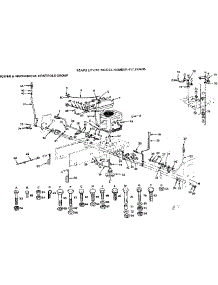 Power  Mechanical Con. Group parts for Craftsman Rear-Engine Riding Mower S252635 from AppliancePartsPros.com