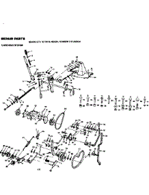 Varidrive System parts for Craftsman Front-Engine Lawn Tractor S253724 from AppliancePartsPros.com