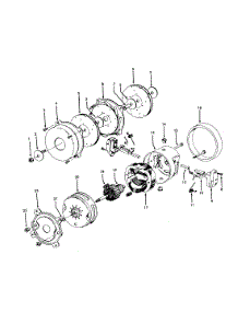 Motor Assembly parts for Hoover Canister Vacuum S3289 from AppliancePartsPros.com