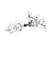 Motor Assembly parts for Hoover Canister Vacuum S3511 from AppliancePartsPros.com