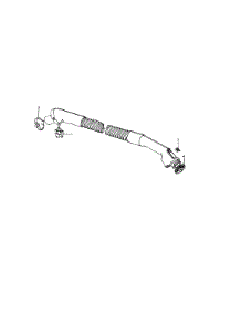 Hose (Ii) parts for Hoover Canister Vacuum S3511 from AppliancePartsPros.com