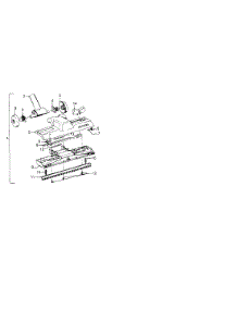 Deluxe Rug And Floor Nozzle parts for Hoover Canister Vacuum S3511 from AppliancePartsPros.com