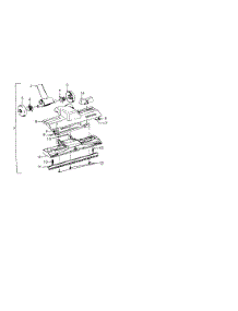 Deluxe Rug / Floor Nozzle parts for Hoover Canister Vacuum S3519 from AppliancePartsPros.com