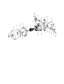 Motor parts for Hoover Canister Vacuum S3520 from AppliancePartsPros.com