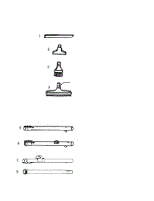 Cleaning Tool parts for Hoover Canister Vacuum S3520 from AppliancePartsPros.com