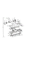 Deluxe Nozzle parts for Hoover Canister Vacuum S3527 from AppliancePartsPros.com