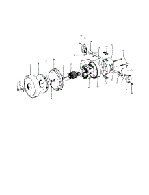 Motor Assembly parts for Hoover Canister Vacuum S3527 from AppliancePartsPros.com