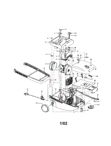 Main Body / Wheel parts for Hoover Canister Vacuum S3545 from AppliancePartsPros.com