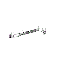 Hose Assembly (I) parts for Hoover Canister Vacuum S3563 from AppliancePartsPros.com
