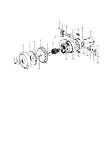Motor parts for Hoover Canister Vacuum S3569 from AppliancePartsPros.com
