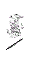 Power Nozzle parts for Hoover Canister Vacuum S3580-050 from AppliancePartsPros.com