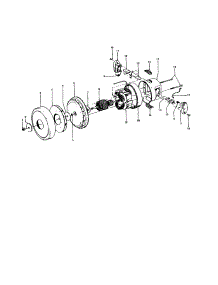 Motor Assembly parts for Hoover Canister Vacuum S3646 from AppliancePartsPros.com