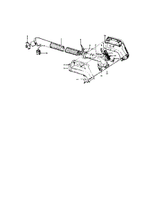 Hose Assembly - Power Max parts for Hoover Canister Vacuum S3655 from AppliancePartsPros.com