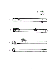 Tube Attachments parts for Hoover Canister Vacuum S3655 from AppliancePartsPros.com