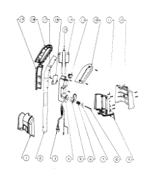 Handle parts for Eureka Upright Vacuum S4170AT from AppliancePartsPros.com