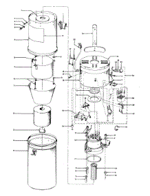 Motor, Mainhsg_Upper, Mainhsg_Lower parts for Hoover Central Vacuum S5503 from AppliancePartsPros.com