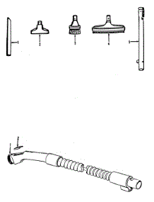 Hose, Cleaningtools parts for Hoover Central Vacuum S5511 from AppliancePartsPros.com