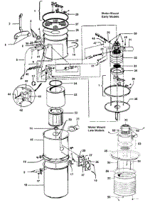 Mainhousing, Motor Assembly parts for Hoover Central Vacuum S5675-080 from AppliancePartsPros.com