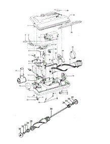 Powerednozzle, Agitator parts for Hoover Central Vacuum S5684 from AppliancePartsPros.com