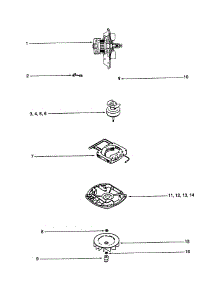 Motor parts for Eureka Upright Vacuum S639A from AppliancePartsPros.com