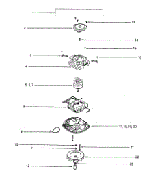 Motor Assembly parts for Eureka Upright Vacuum S661E from AppliancePartsPros.com
