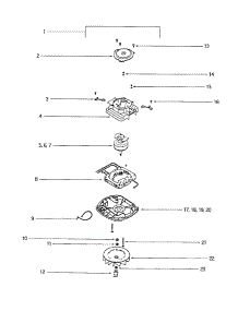 Motor / Motor Base And Cover parts for Eureka Upright Vacuum S670A-1 from AppliancePartsPros.com