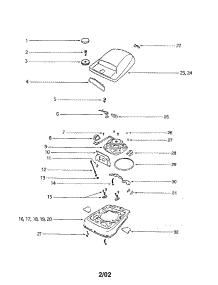 Hood / Base parts for Eureka Upright Vacuum S677A from AppliancePartsPros.com