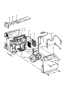 Housing Assy parts for Hoover Canister Vacuum S7065-070 from AppliancePartsPros.com