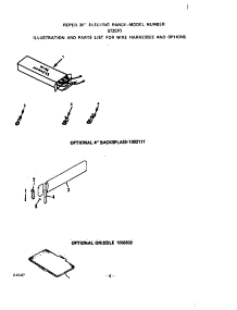 Wire Harness parts for Roper Electric Range S7257*0 from AppliancePartsPros.com