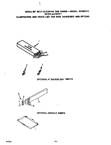 Wire Harness parts for Roper Gas Range S8757*1 from AppliancePartsPros.com