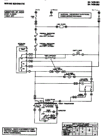 Wiring Schematic parts for Amana Countertop Microwave SA1430.002 from AppliancePartsPros.com