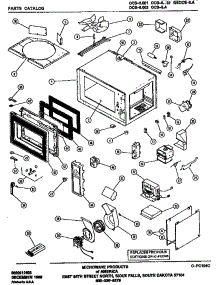 (Ocs-5.001) (Ocs-5.002) (Ocs-5.102) (Ocs-5.A) (Gsocs-5.A) parts for Amana Microwave SAND-5.502 from AppliancePartsPros.com