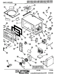 (Sand-5.001) (Sand-5.002) (Sand-5.003) (Sand-5.004) (Sand-5.501) (Sand-5.502) (Sand-5.503) (Sand-5.504) parts for Amana Microwave SAND-5.504 from AppliancePartsPros.com