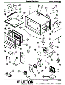 (Sand-5.000) parts for Amana Microwave SAND-7.004 from AppliancePartsPros.com