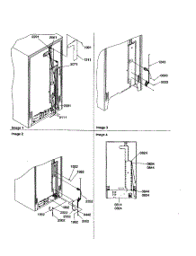 Cabinet Back parts for Amana Side-By-Side Refrigerator SB21VE-P1315602WE from AppliancePartsPros.com