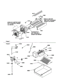 Ice Maker / Add On Ice Maker parts for Amana Side-By-Side Refrigerator SB21VPSE-P1315603WE from AppliancePartsPros.com