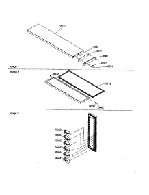 Freezer Door parts for Amana Side-By-Side Refrigerator SB21VW-P1315602WW from AppliancePartsPros.com