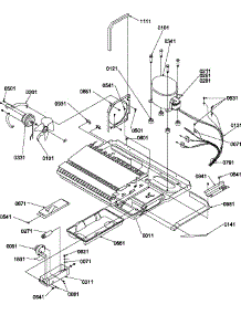 Machine Compartment parts for Amana Side-By-Side Refrigerator SB520SW-P1185003WW from AppliancePartsPros.com