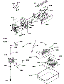 Ice Maker Parts And Add On Ice Maker Kit parts for Amana Side-By-Side Refrigerator SB520SW-P1185003WW from AppliancePartsPros.com