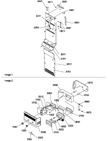 Control Assembly parts for Amana Side-By-Side Refrigerator SB520TW-P1313001W from AppliancePartsPros.com