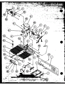 Machine Compartment (Sbi20mw / P1120102ww) (Sbd20mw / P1120201ww) parts for Amana Side-By-Side Refrigerator SBD20M-P1120201W from AppliancePartsPros.com