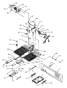 Machine Compartment parts for Amana Side-By-Side Refrigerator SBD20Q2W-P1162512WW from AppliancePartsPros.com